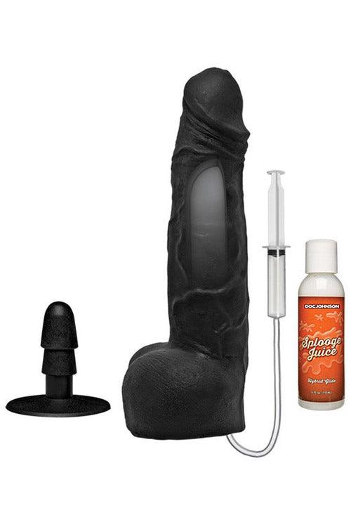 Kink - Wet Works - 10 Inch Dual Density Ultraskyn Squirting Cumplay Cock With Removable Vac-U-Lock Suction Cup - My Sex Toy Hub