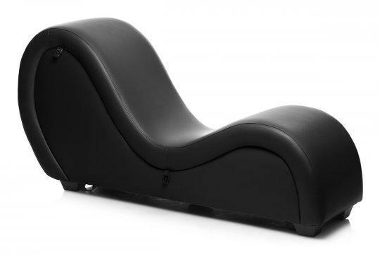 Kinky Couch Sex Chaise Lounge - Black - My Sex Toy Hub