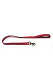 Leather Leash - Red - My Sex Toy Hub
