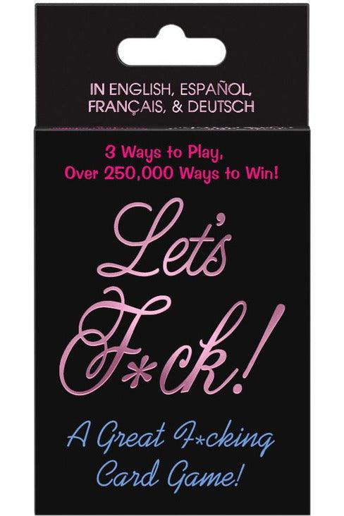 Let's F*Ck Card Game - My Sex Toy Hub