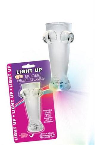 Light Up Boobie Beer Glass - My Sex Toy Hub