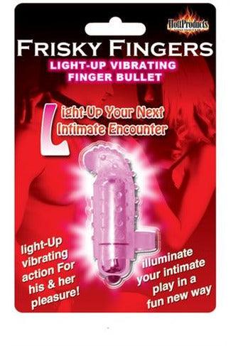 Light Up Frisky Finger - Magenta - My Sex Toy Hub