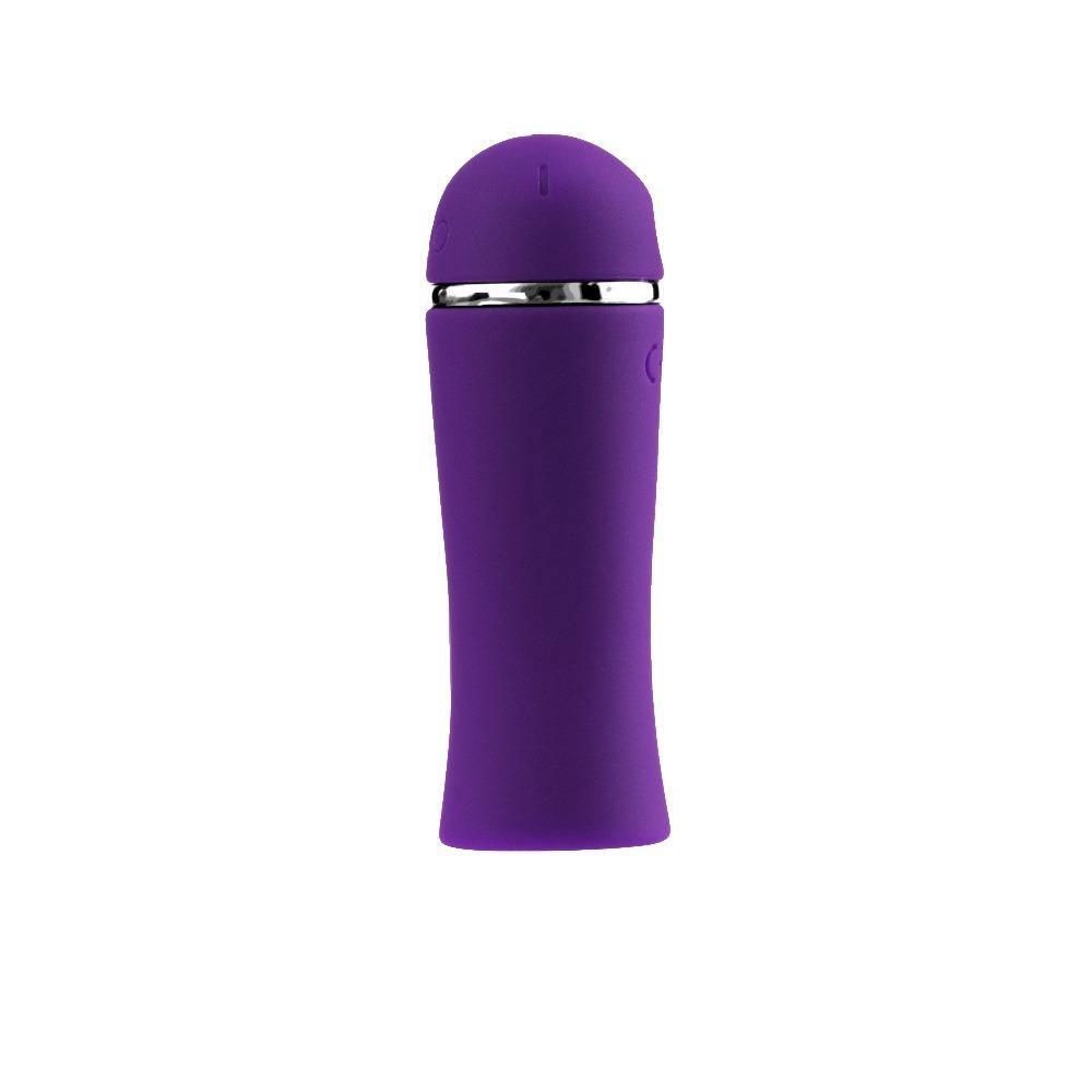 Liki Rechargeable Flicker Vibe - Deep Purple - My Sex Toy Hub