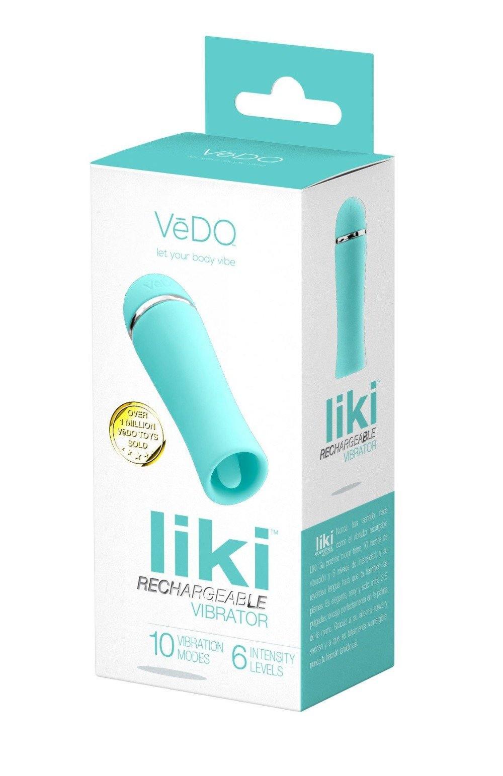 Liki Rechargeable Flicker Vibe - Tease Me Turqoise - My Sex Toy Hub