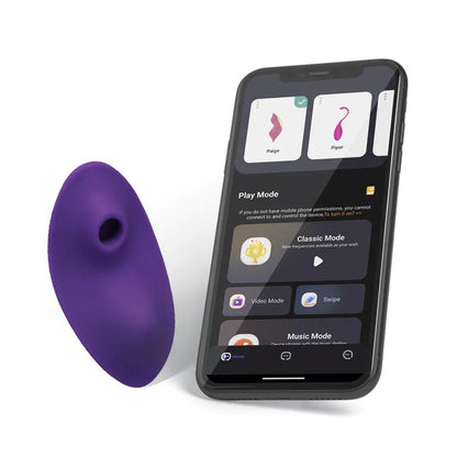 Link Paige - App Connected Dual Function Panty Vibe - Purple - My Sex Toy Hub