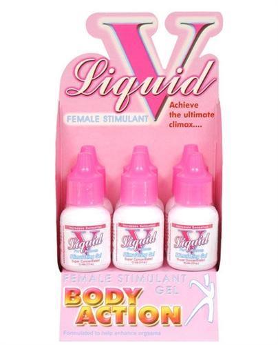 Liquid v for Women - 6 Pack Bottle Display - My Sex Toy Hub