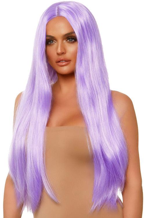 Long Straight Wig 33 Inch - Lavender - My Sex Toy Hub