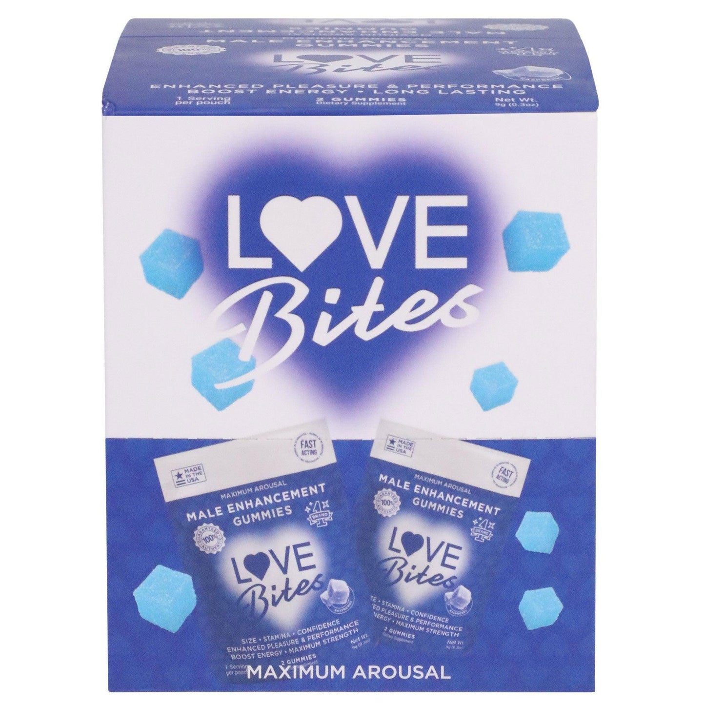 Love Bites - Male Enhancement Gummies - 12 Pack - My Sex Toy Hub