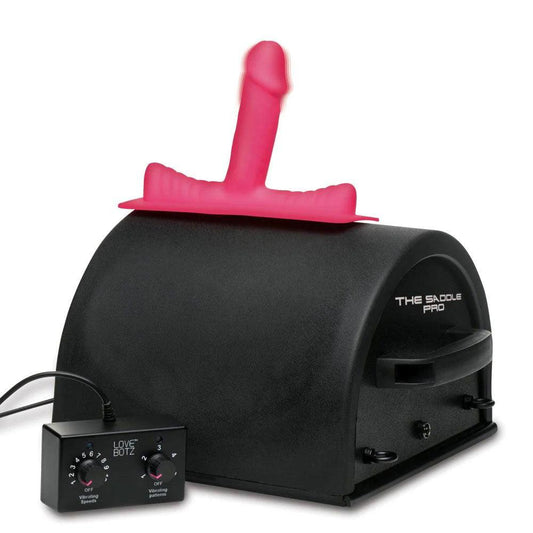 Love Botz 50x Saddle Pro Sex Machine With 4 Attachments - My Sex Toy Hub