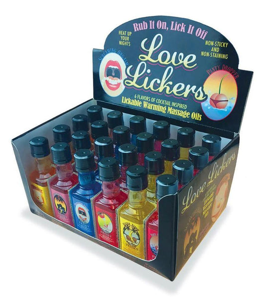 Love Lickers 24 Count Assorted Display - My Sex Toy Hub