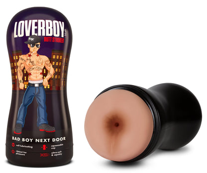 Loverboy - Bad Boy Next Door - Self Lubricating Stroker - Beige - My Sex Toy Hub
