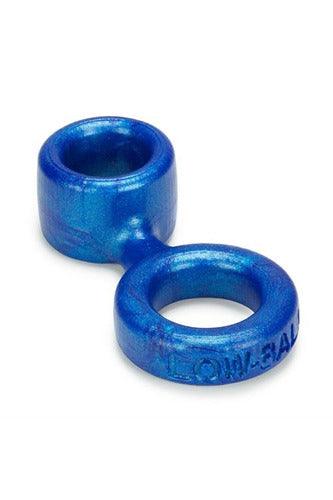Lowball Cock Ring With Attached Ball Stretcher - Blue Balls - My Sex Toy Hub