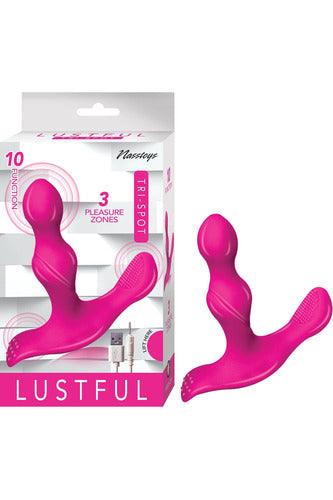 Lustful Tri-Spot - Pink - My Sex Toy Hub