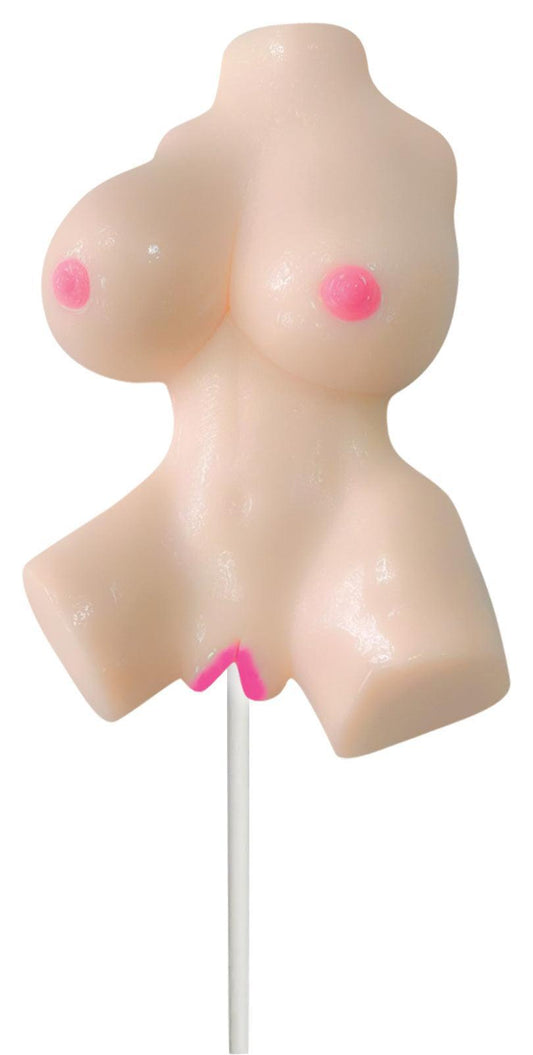 Lusty Lickers - Female Torso Pop - Vanilla - My Sex Toy Hub