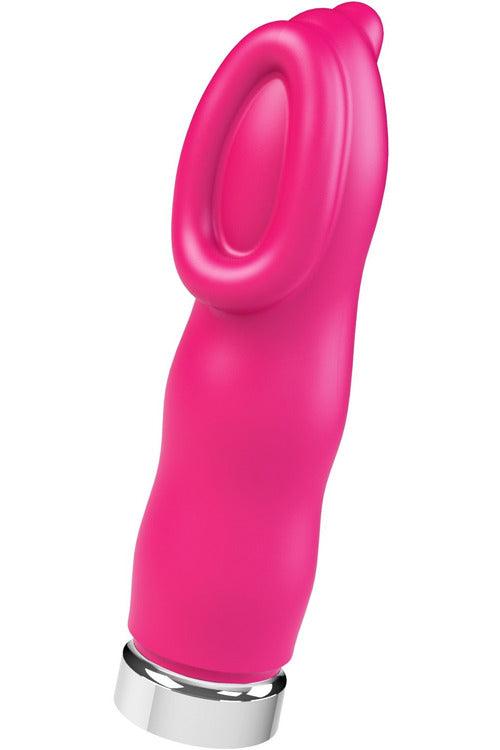 Luv Plus Rechargeable Mini Vibe - Hot in Bed Pink - My Sex Toy Hub