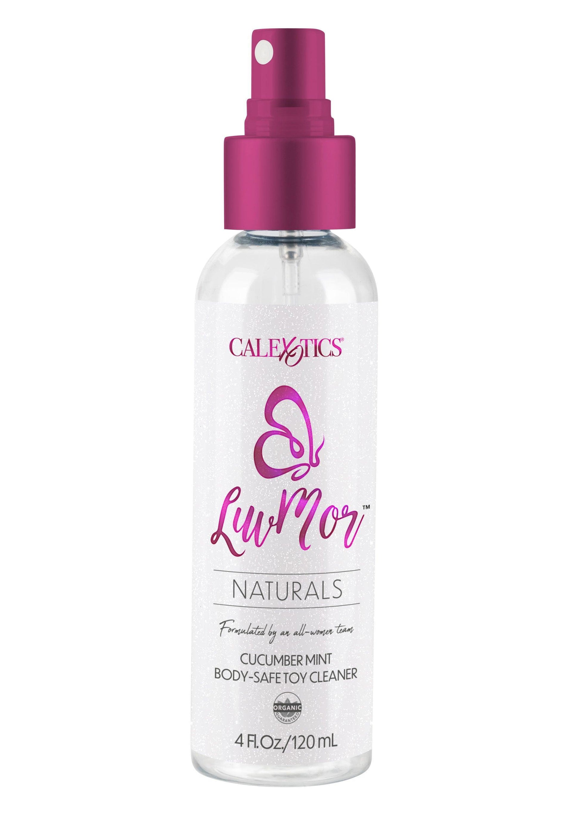 Luvmor Naturals Cucumber Mint Body-Safe Toy Cleaner 4 Oz - My Sex Toy Hub