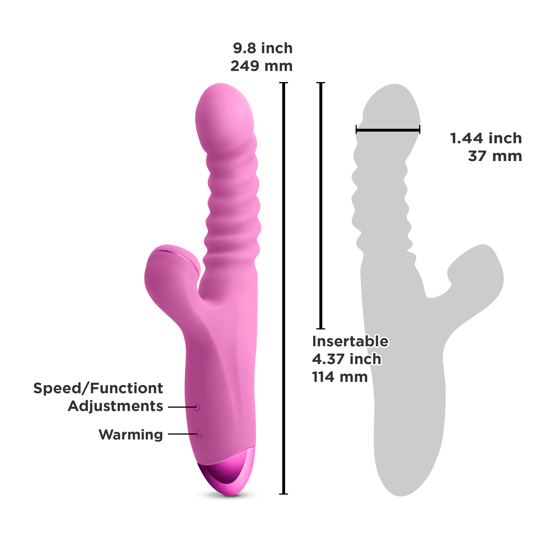 Luxe - Nova - Pink - My Sex Toy Hub