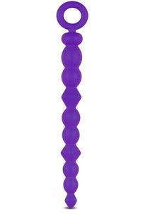 Luxe Silicone Beads - Purple - My Sex Toy Hub