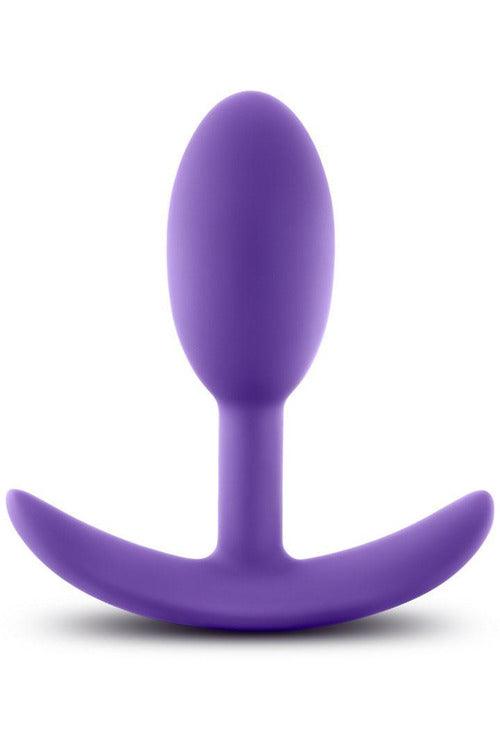 Luxe - Wearable Vibra Slim Plug - Small - Purple - My Sex Toy Hub