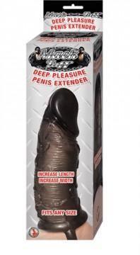 Mack Tuff Deep Pleasure Penis Extender - Black - My Sex Toy Hub