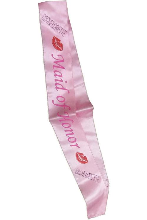 Maid of Honor Sash With Stone - My Sex Toy Hub