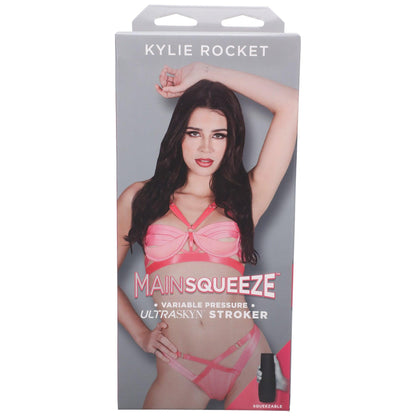 Main Squeeze - Kylie Rocket - Ultraskyn Stroker - Pussy - Vanilla - My Sex Toy Hub