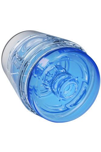 Main Squeeze - Pop-Off - Optix - Crystal Blue - My Sex Toy Hub