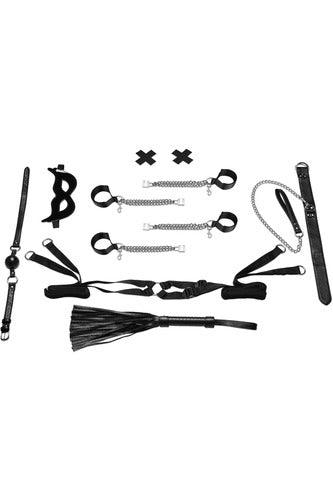 Master-Slave Domination Chain-Me-Up 6pc Bedspreaders Set - My Sex Toy Hub