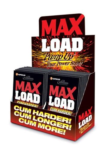 Max Load - 24 Count Display - 2 Count Packets - My Sex Toy Hub