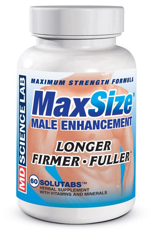 Max Size - 60 Count Bottle - My Sex Toy Hub