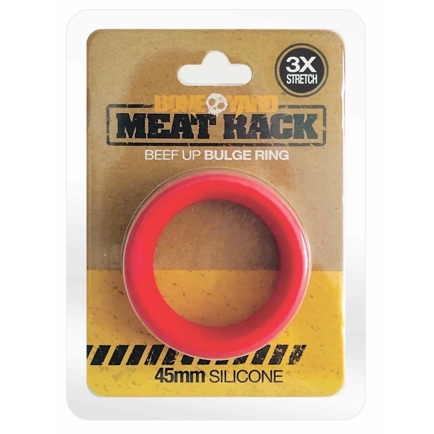 Meat Rack Cock Ring - Red - My Sex Toy Hub