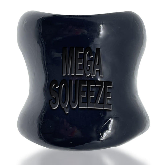Mega Squeeze - Ergofit Ballstretcher - Black - My Sex Toy Hub