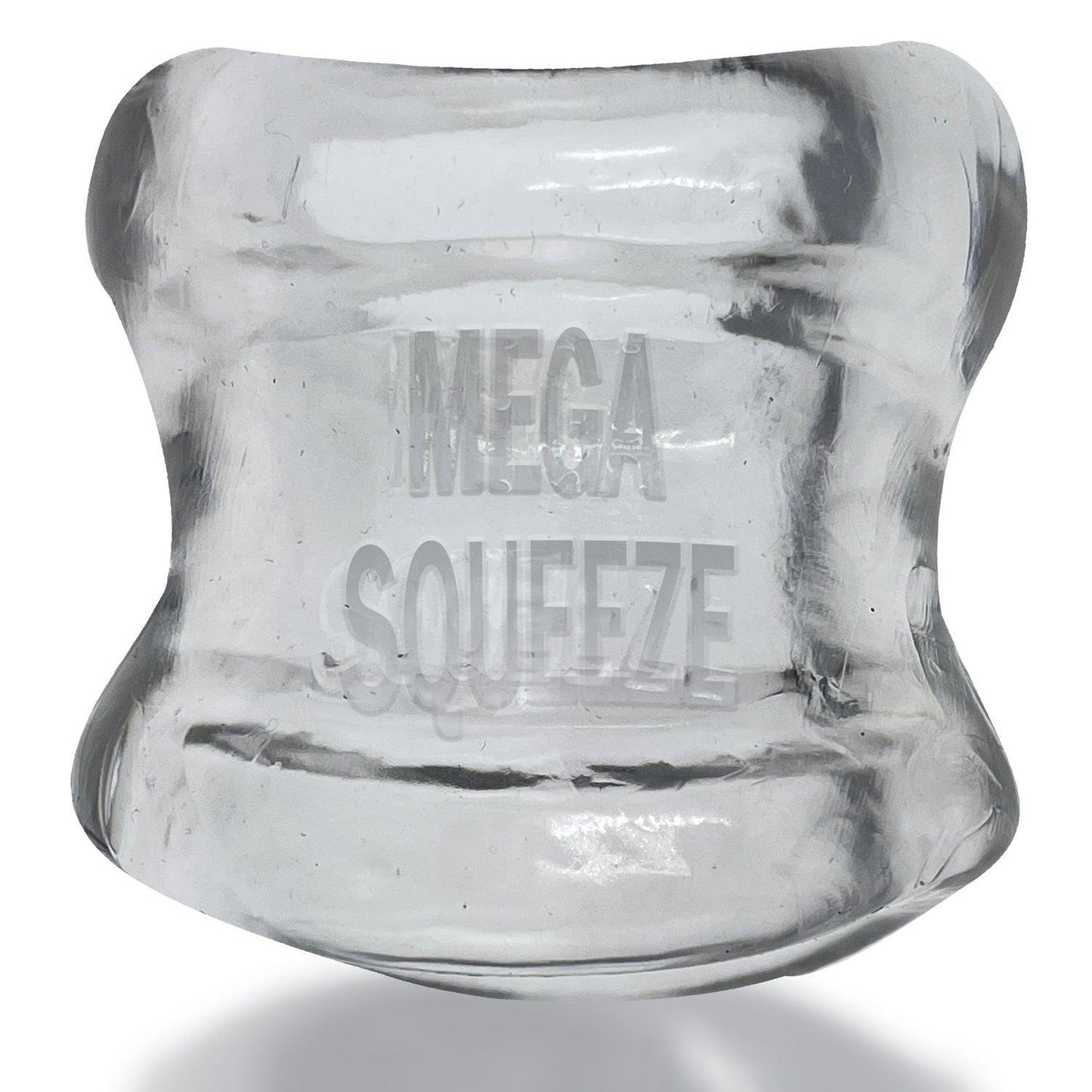 Mega Squeeze - Ergofit Ballstretcher - Clear - My Sex Toy Hub