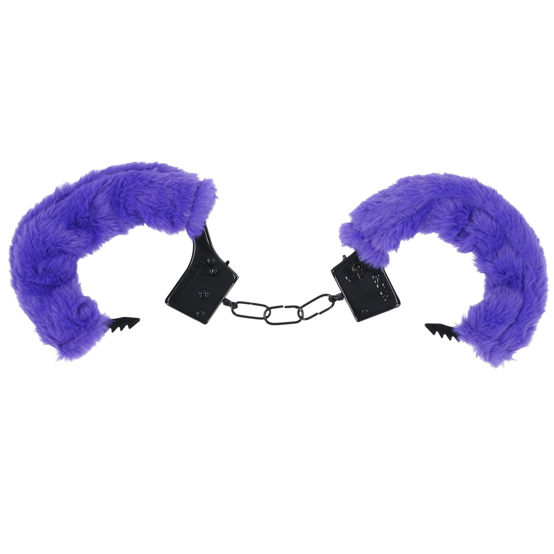 Merci - Fluff Cuffs - Violet - My Sex Toy Hub