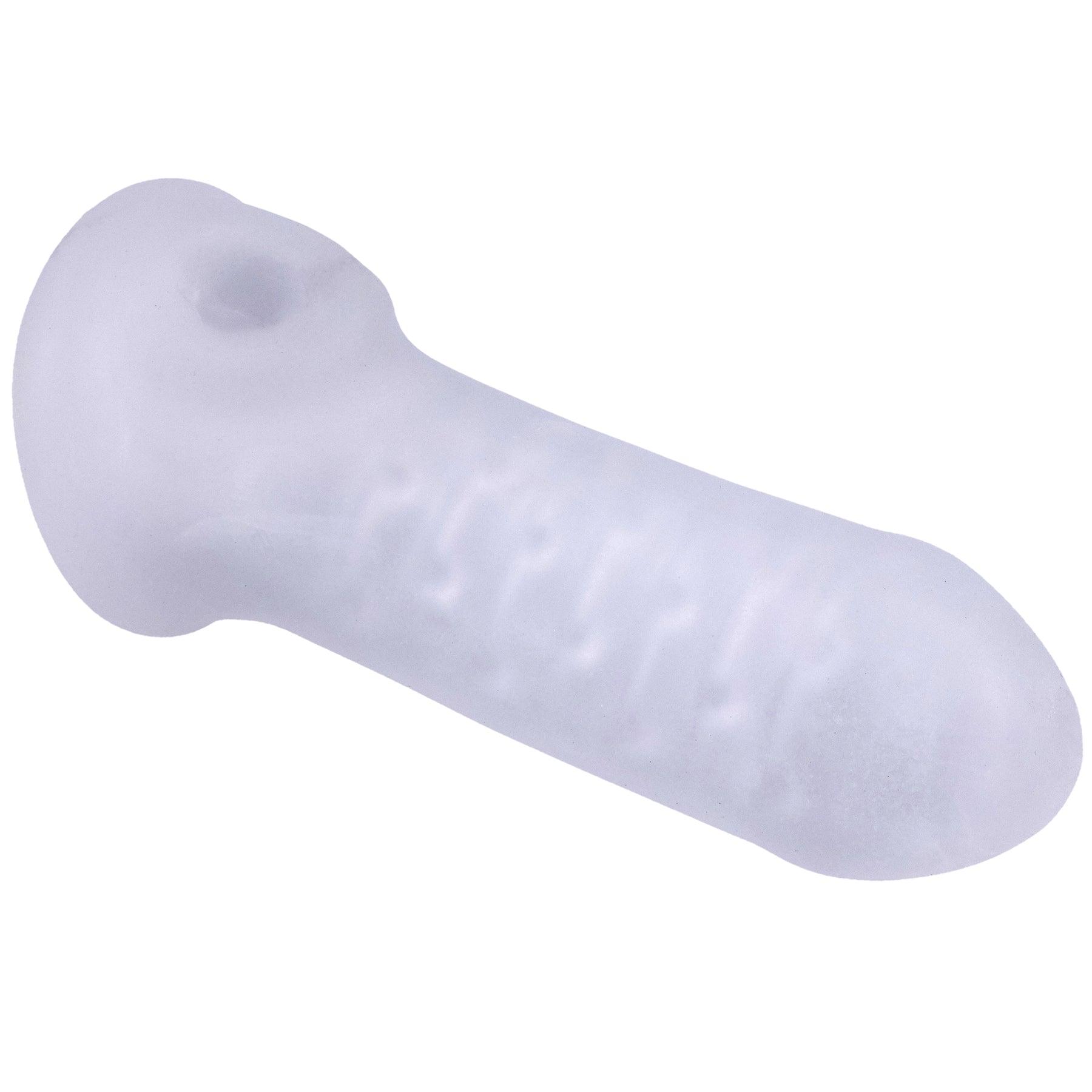Merci - Jacked Up - Thin Extender With Ball Strap - Frost - My Sex Toy Hub