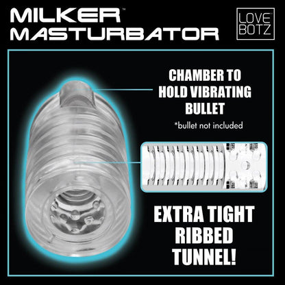 Milker Masturbator - Clear - My Sex Toy Hub