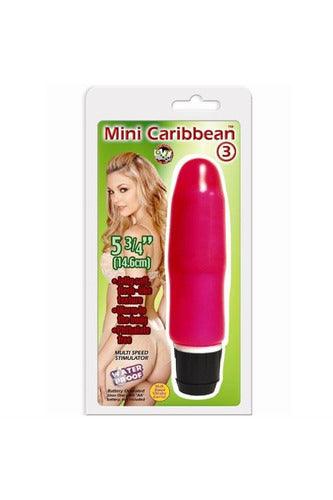 Mini Caribbean - 3 Smooth - Pink - My Sex Toy Hub