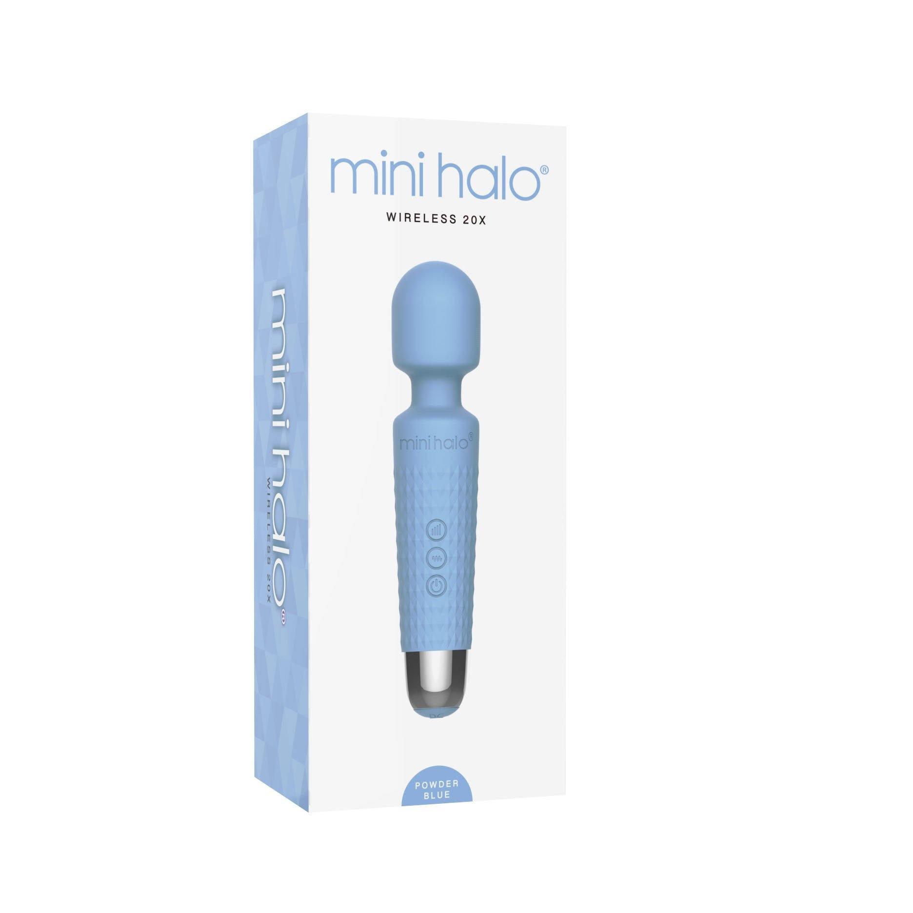 Mini Halo Wireless 20x - Powder Blue - My Sex Toy Hub