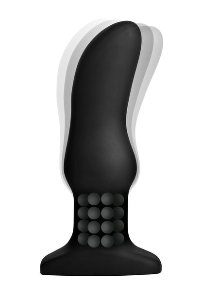 Model M Curved Rimming Plug With Remote Control - My Sex Toy Hub