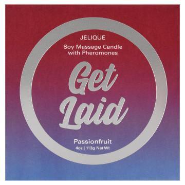 Mood Candle - Get Laid - Passion Fruit - 4 Oz. Jar - My Sex Toy Hub