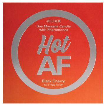 Mood Candle - Hot Af - Black Cherry - 4 Oz. Jar - My Sex Toy Hub