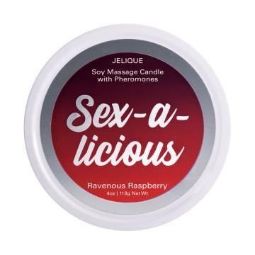 Mood Candle - Sex-a-Licious - Ravenous Raspberry - 4 Oz. Jar - My Sex Toy Hub