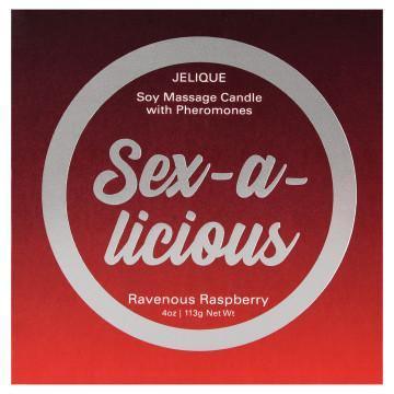 Mood Candle - Sex-a-Licious - Ravenous Raspberry - 4 Oz. Jar - My Sex Toy Hub
