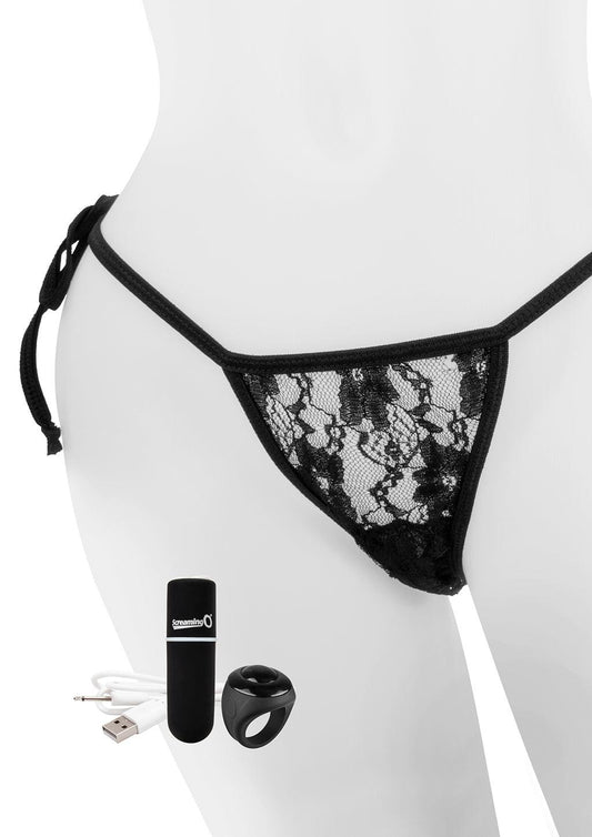 My Secret Charged Remote Control Panty Vibe - Black - My Sex Toy Hub