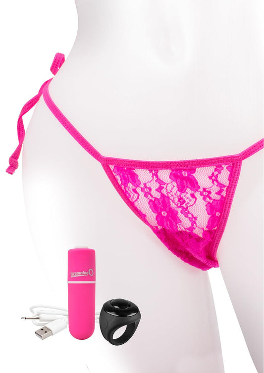 My Secret Charged Remote Control Panty Vibe - Pink - My Sex Toy Hub