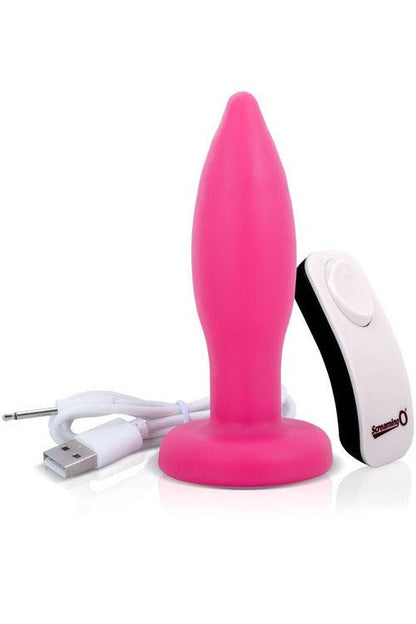 My Secret Remote Vibrating Plug - Pink - My Sex Toy Hub