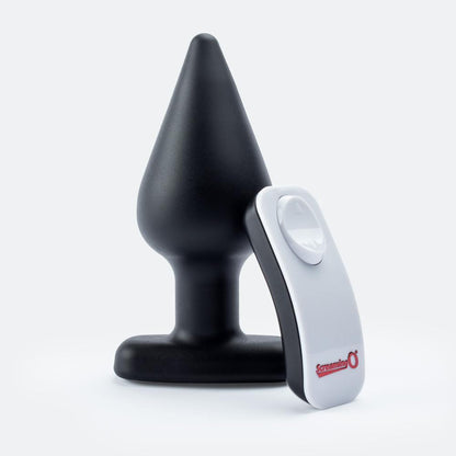 My Secret Remote Vibrating XL Plug - Black - 6 Count Box - My Sex Toy Hub