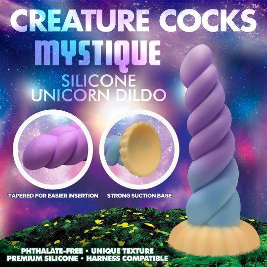 Mystique Silicone Unicorn Dildo - My Sex Toy Hub
