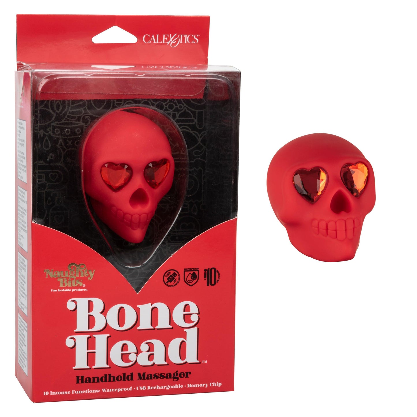 Naughty Bits Bone Head Handheld Massager - My Sex Toy Hub
