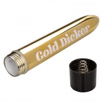 Naughty Bits Gold Dicker Personal Vibrator - My Sex Toy Hub